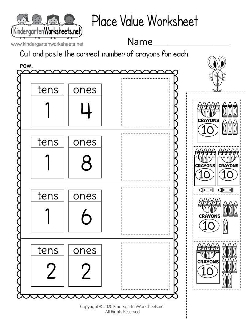 Free Printables Place Value Worksheets