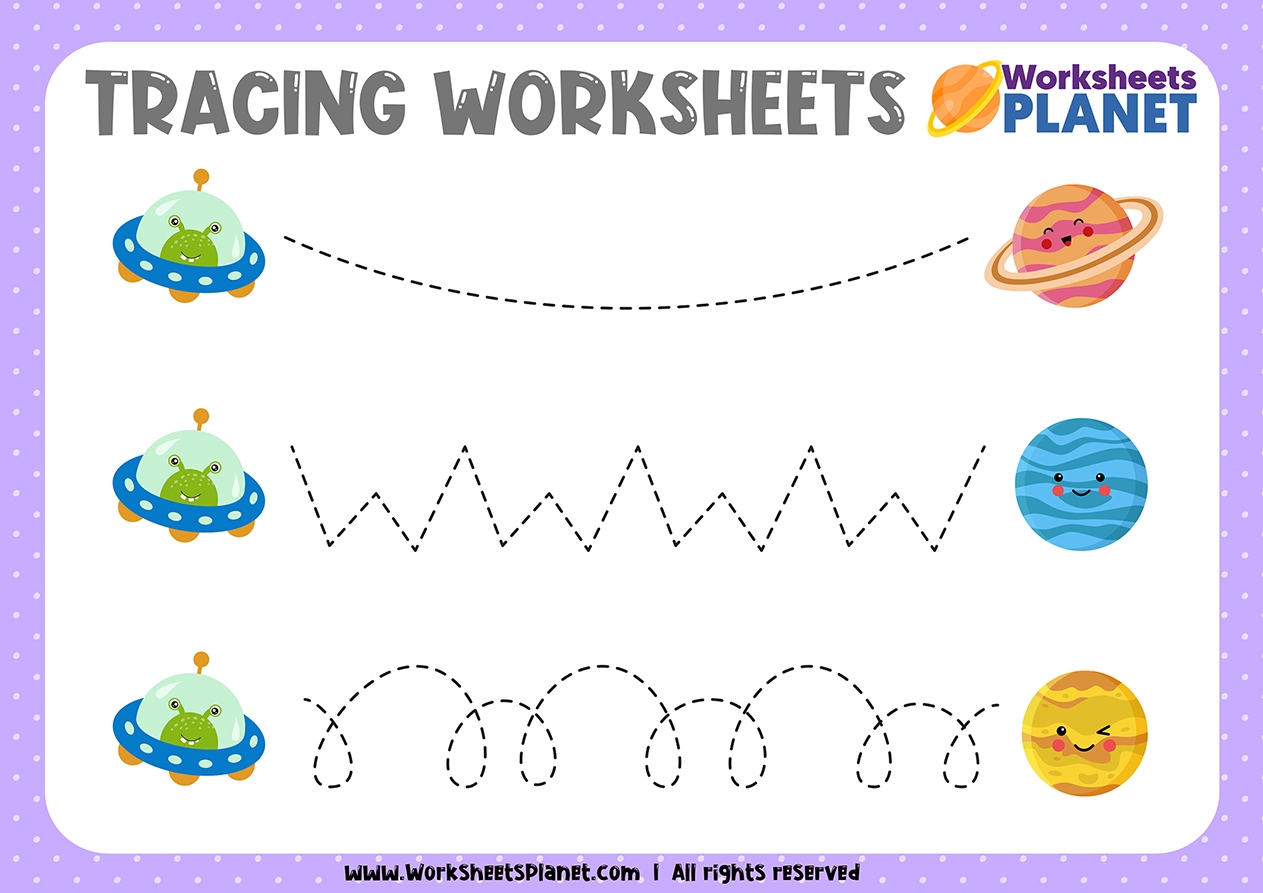 Free Printable Tracing Worksheets For Kids Free Printable Tracing Worksheets For Kids