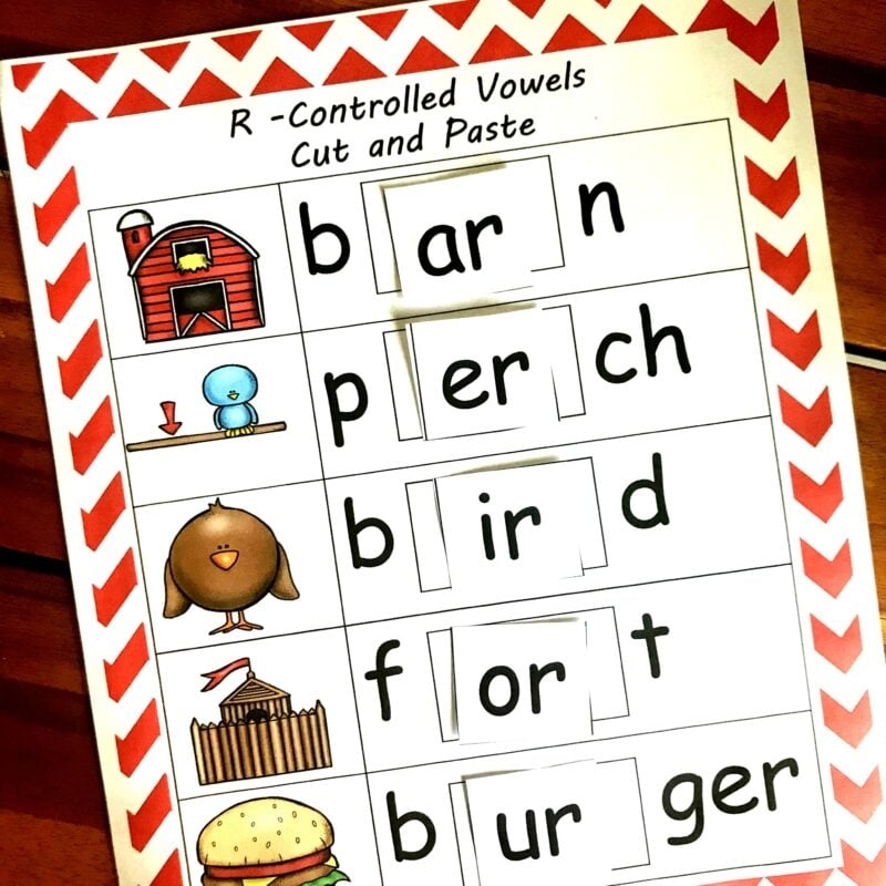 FREE R Controlled Vowels Worksheets FREE R Controlled Vowels Worksheets