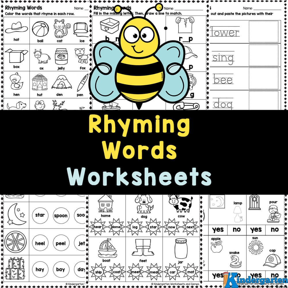 Free Printable Rhyming Worksheets