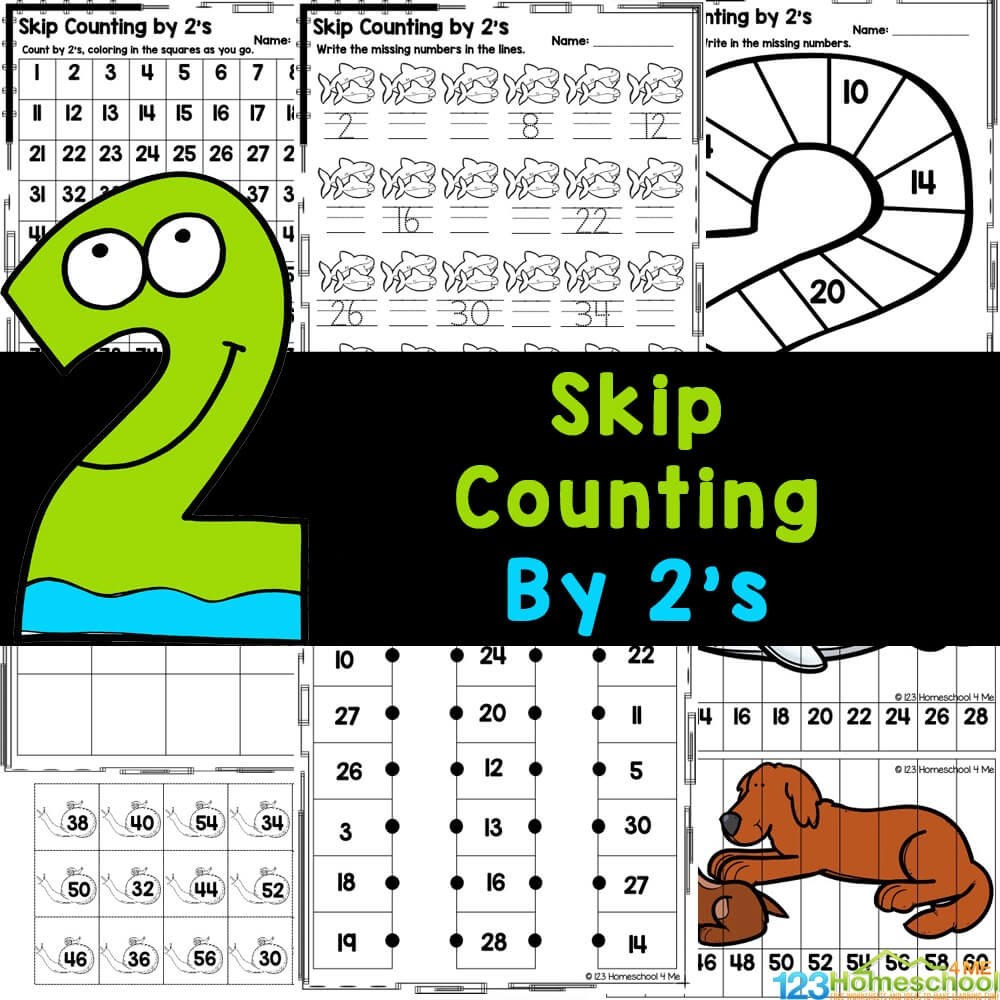 FREE Skip Counting Worksheets And Games FREE Skip Counting Worksheets And Games