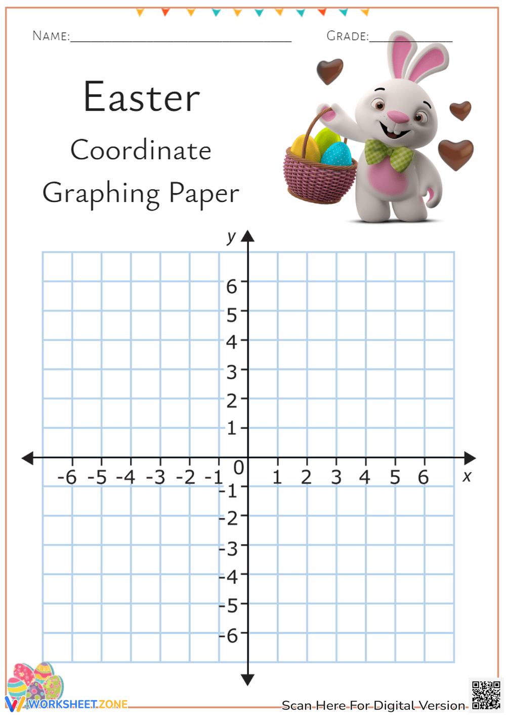 Free Printable Coordinatebunny Graphing Pictures Worksheets