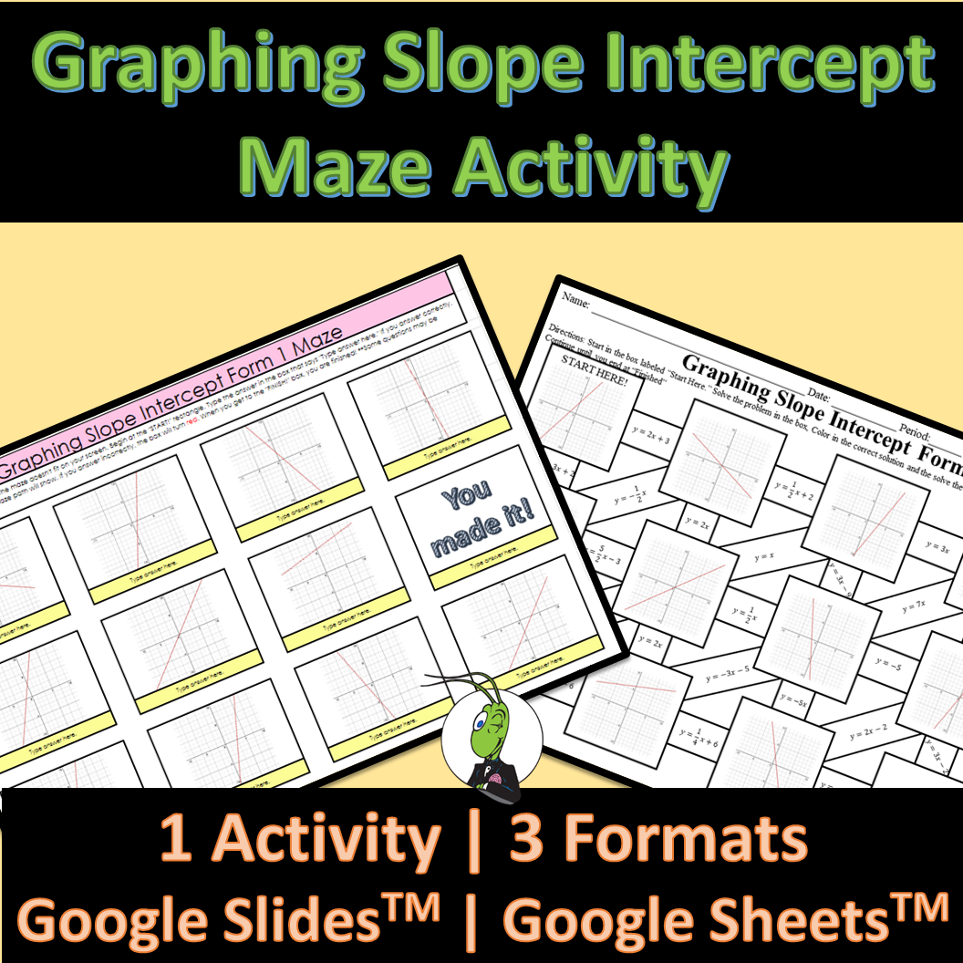 Free Printable Slope Intercept Equation Worksheets Free Printable Slope Intercept Equation Worksheets