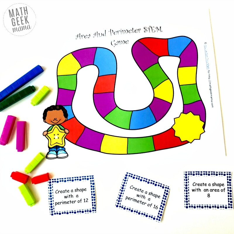 Hands On Area And Perimeter Game FREE Hands On Area And Perimeter Game FREE