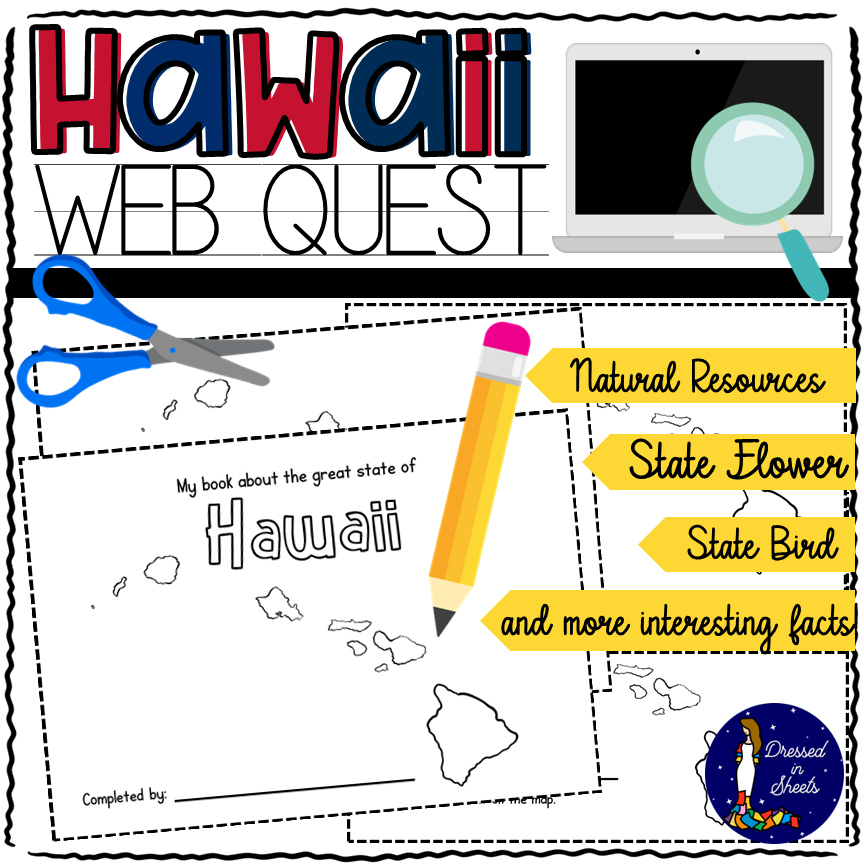 Hawaii WebQuest Printable Book Made By Teachers Hawaii WebQuest Printable Book Made By Teachers
