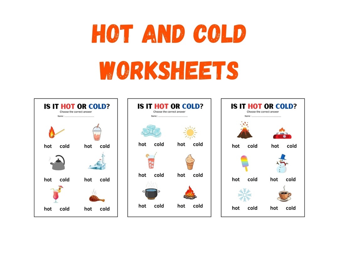 Hot And Cold Worksheets For Kids Educational Worksheets Preschool Worksheet Printable Preschool Activities Toddler Busybook Etsy Australia Hot And Cold Worksheets For Kids Educational Worksheets Preschool Worksheet Printable Preschool Activities Toddler Busybook Etsy Australia