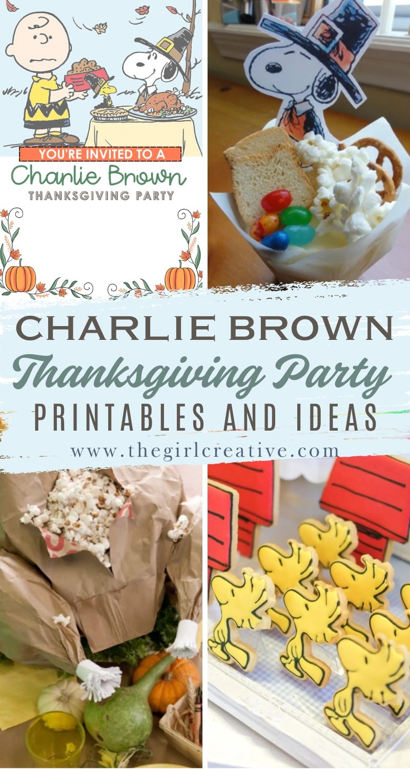 Free Printable Charlie Brown Thanksgiving Worksheet