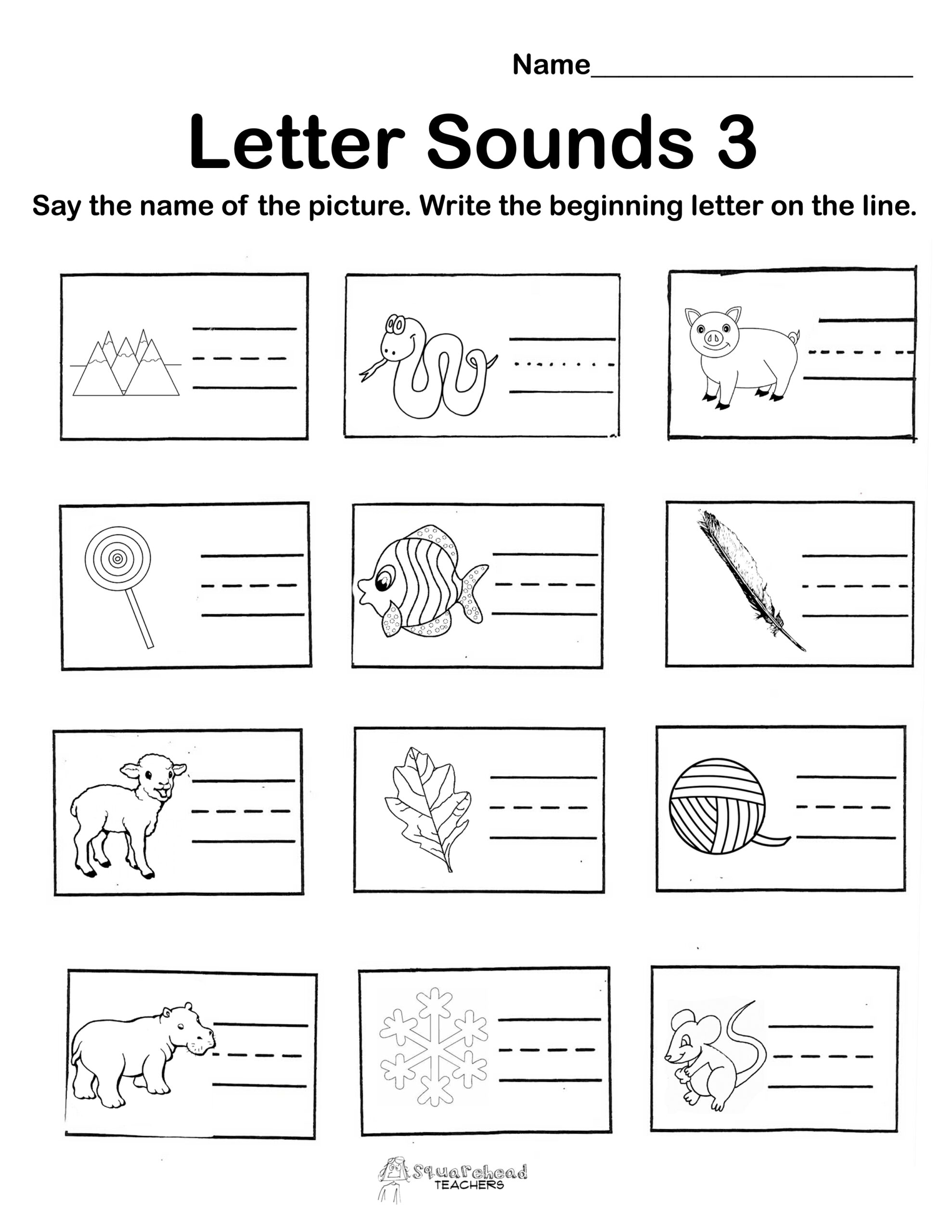 Free Printable Worksheets For Kindergarten Teachers Free Printable Worksheets For Kindergarten Teachers