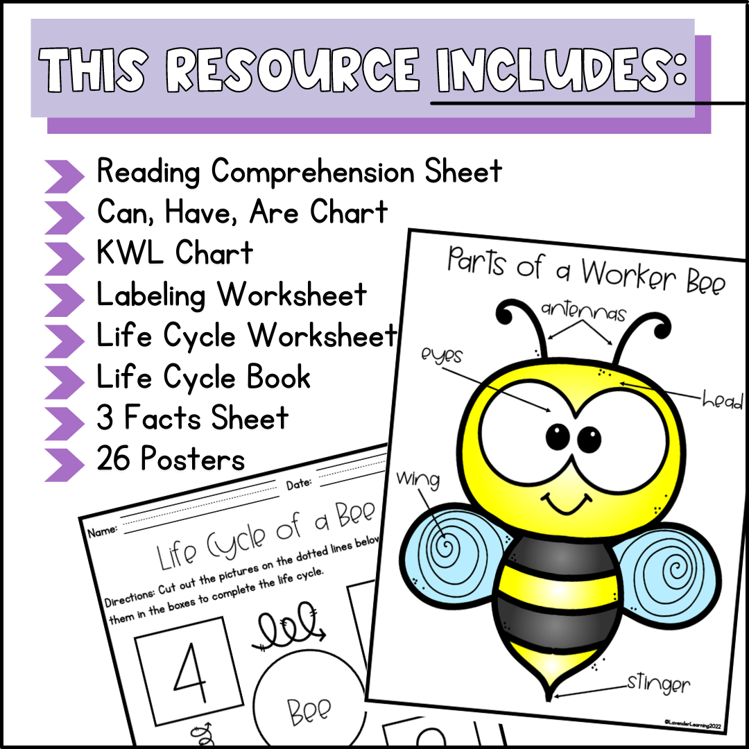 Free Printable Bee Worksheets Free Printable Bee Worksheets