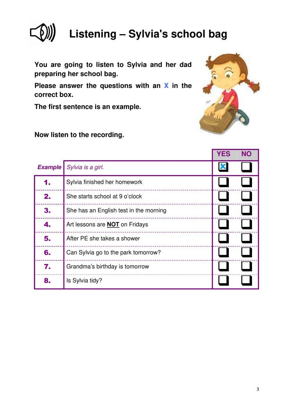 Listening Comprehension Online Worksheet For Grade 4 You Can Do Listening Comprehension Online Worksheet For Grade 4 You Can Do