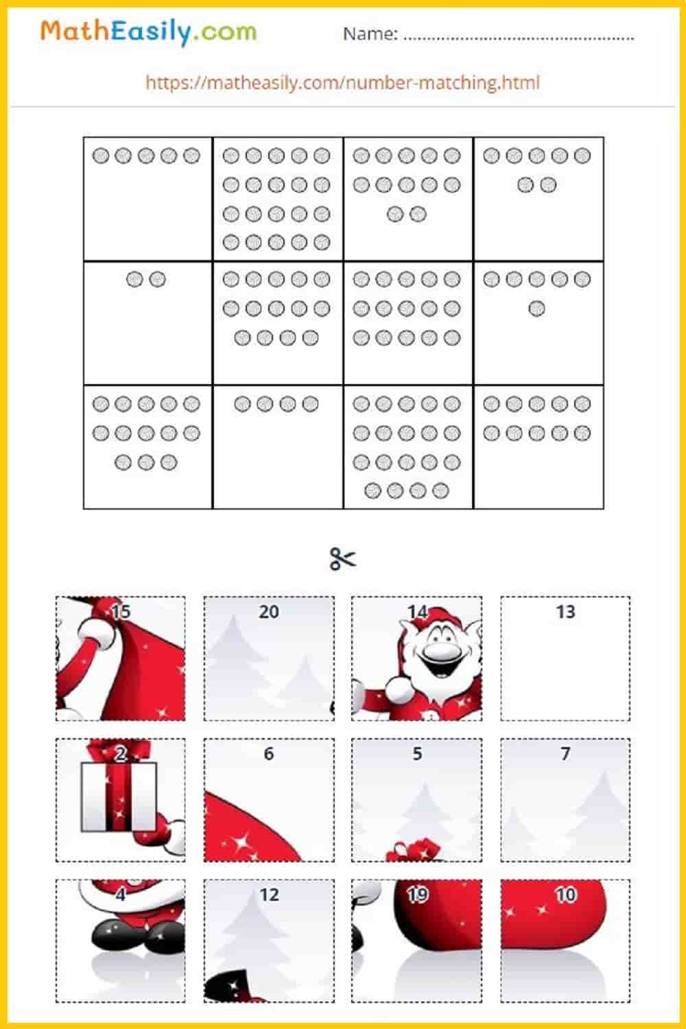 Free Printable Division Christmas Worksheets