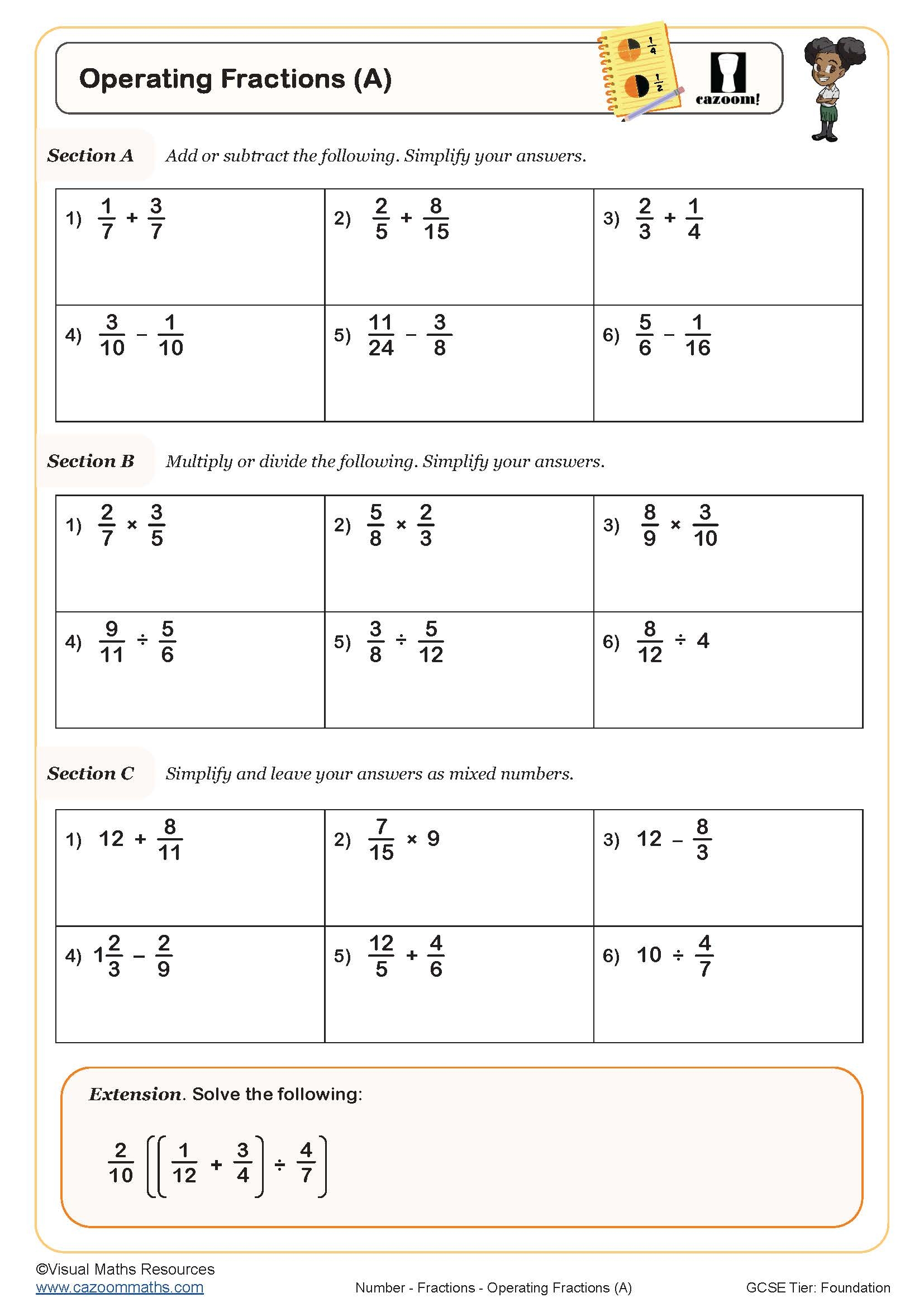 Maths Worksheets KS3 U0026 KS4 Printable PDF Worksheets Maths Worksheets KS3 U0026 KS4 Printable PDF Worksheets