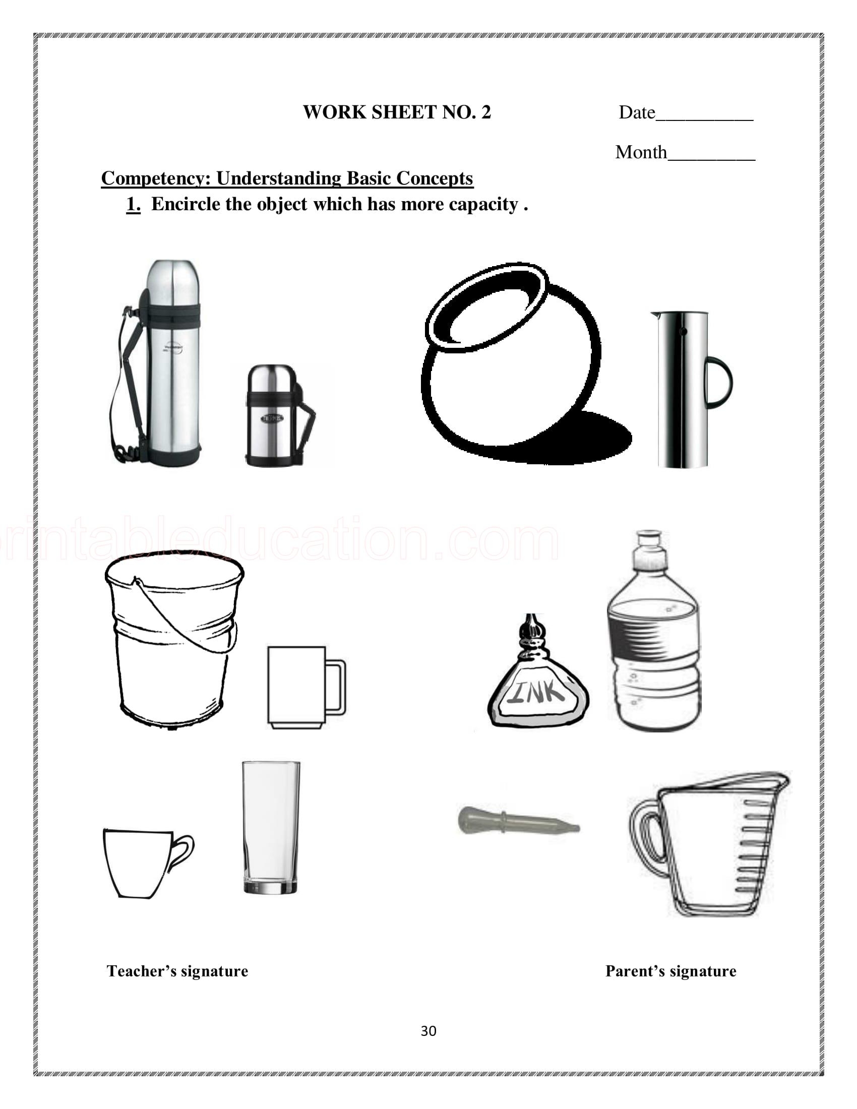 Measurement Worksheet U0026 Games For Kids PrintablEducation