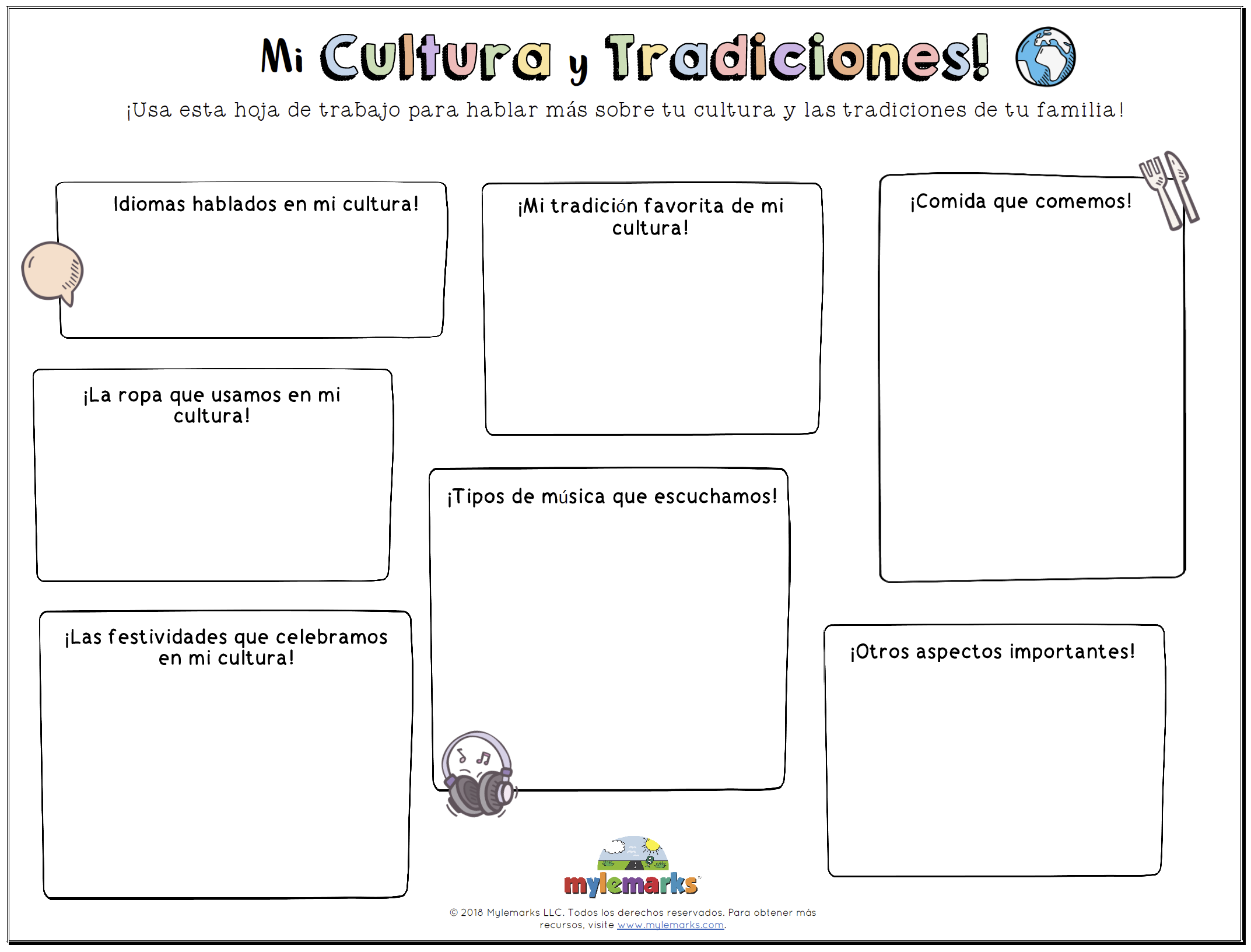 My Culture And Traditions ES F GS 