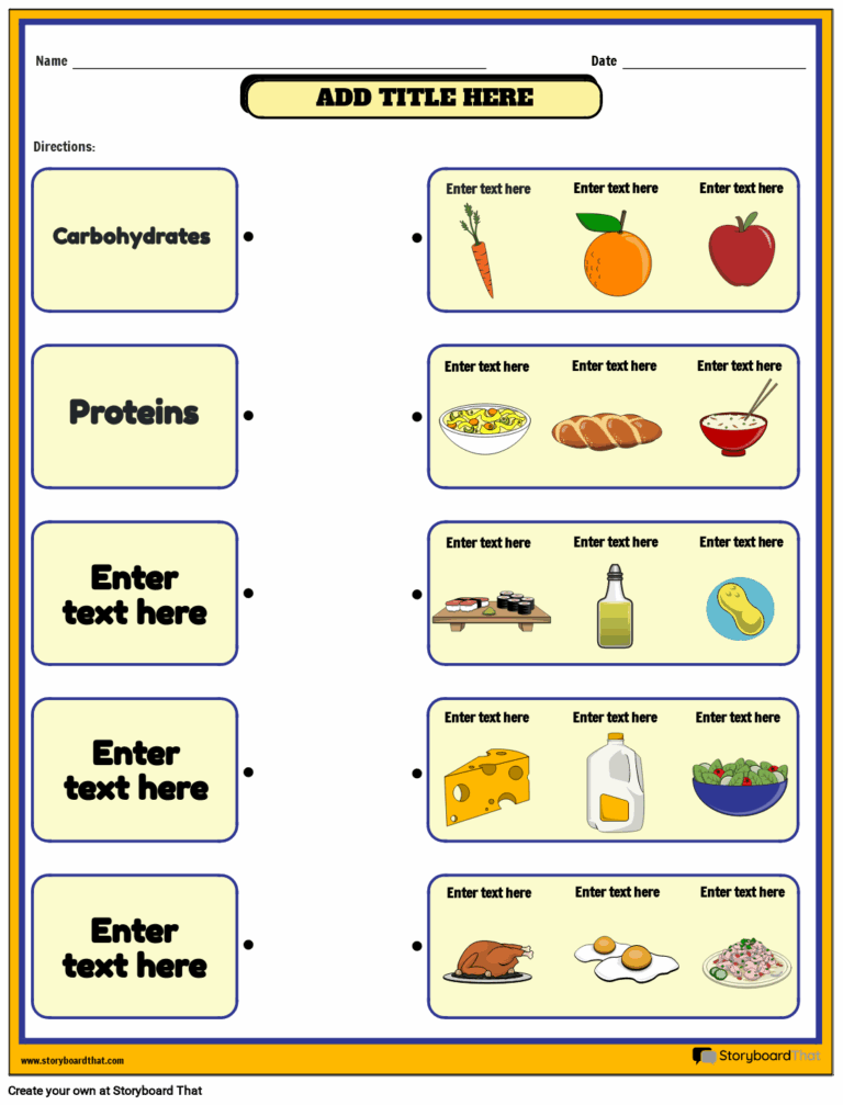 Nutrition Worksheets Free Printable Ideas And Templates