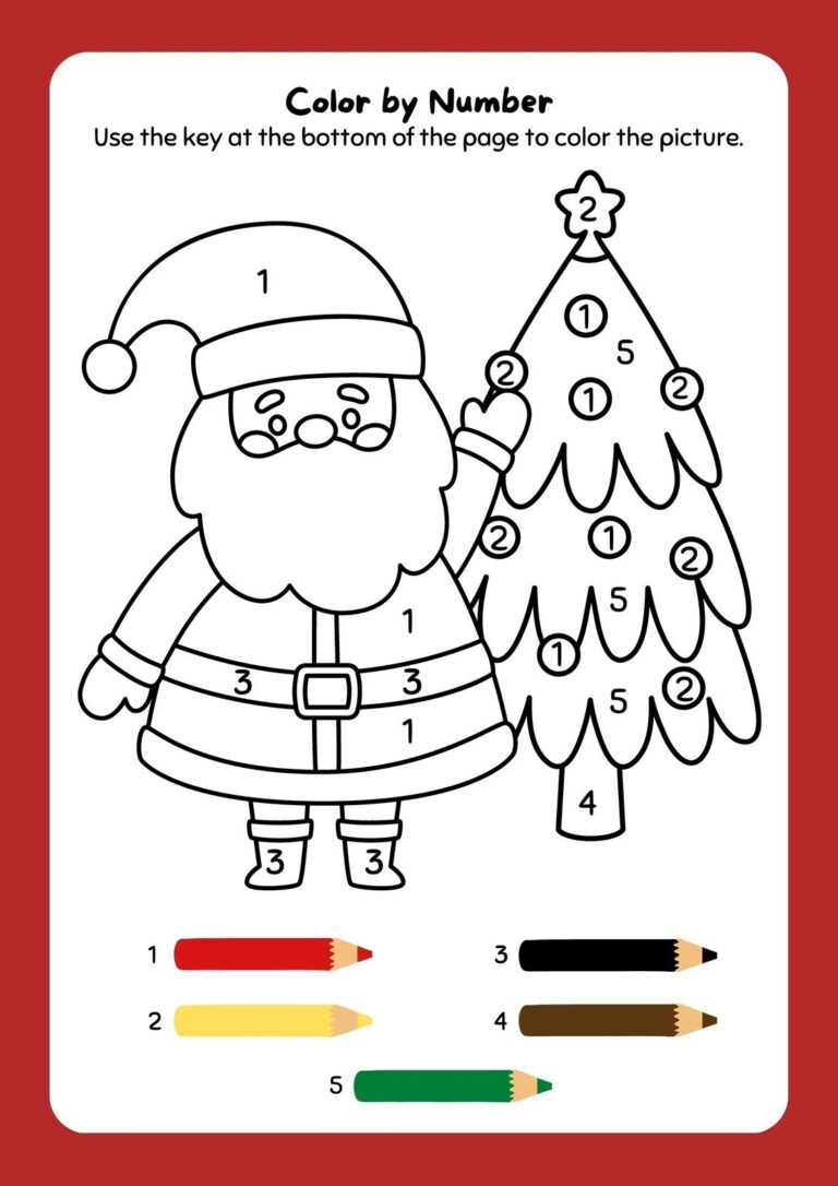 Page 2 Free Editable Christmas Worksheet Templates Canva