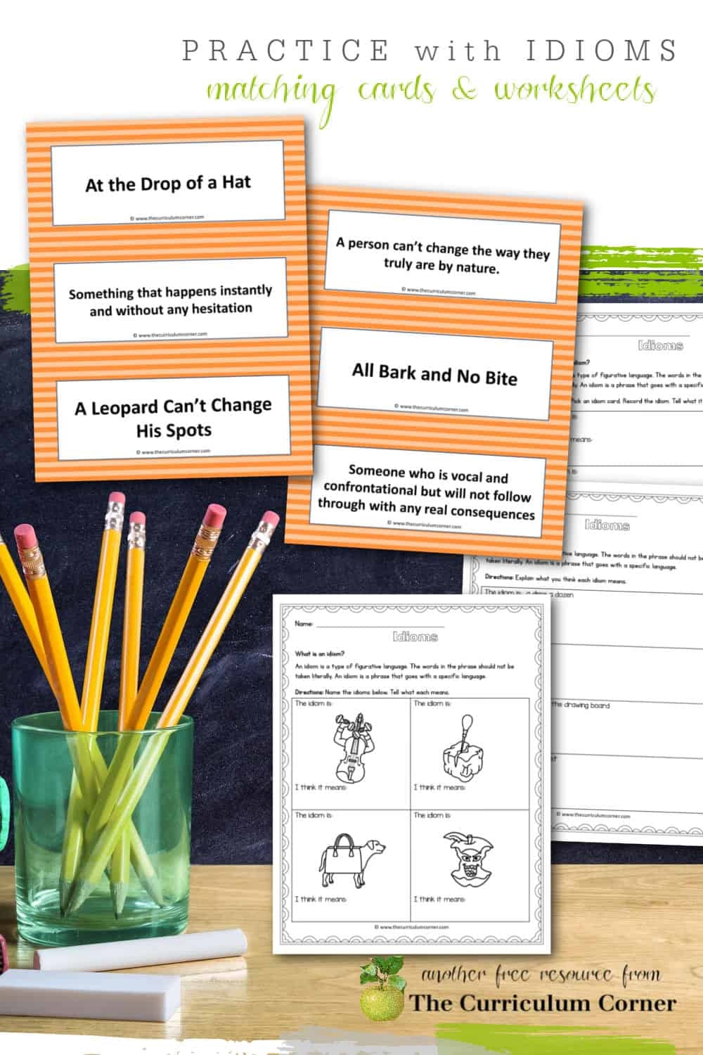 Idioms Worksheet Free Printable Idioms Worksheet Free Printable