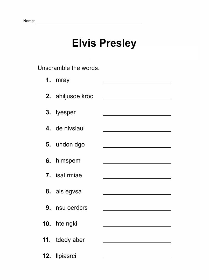 Free Printable Worksheets For Seniors