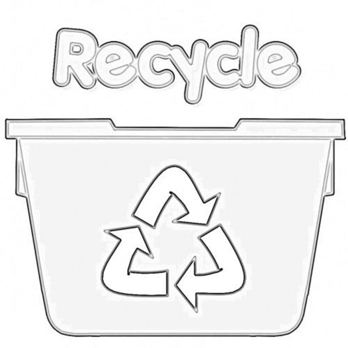 Recycling Worksheets For Kids HubPages