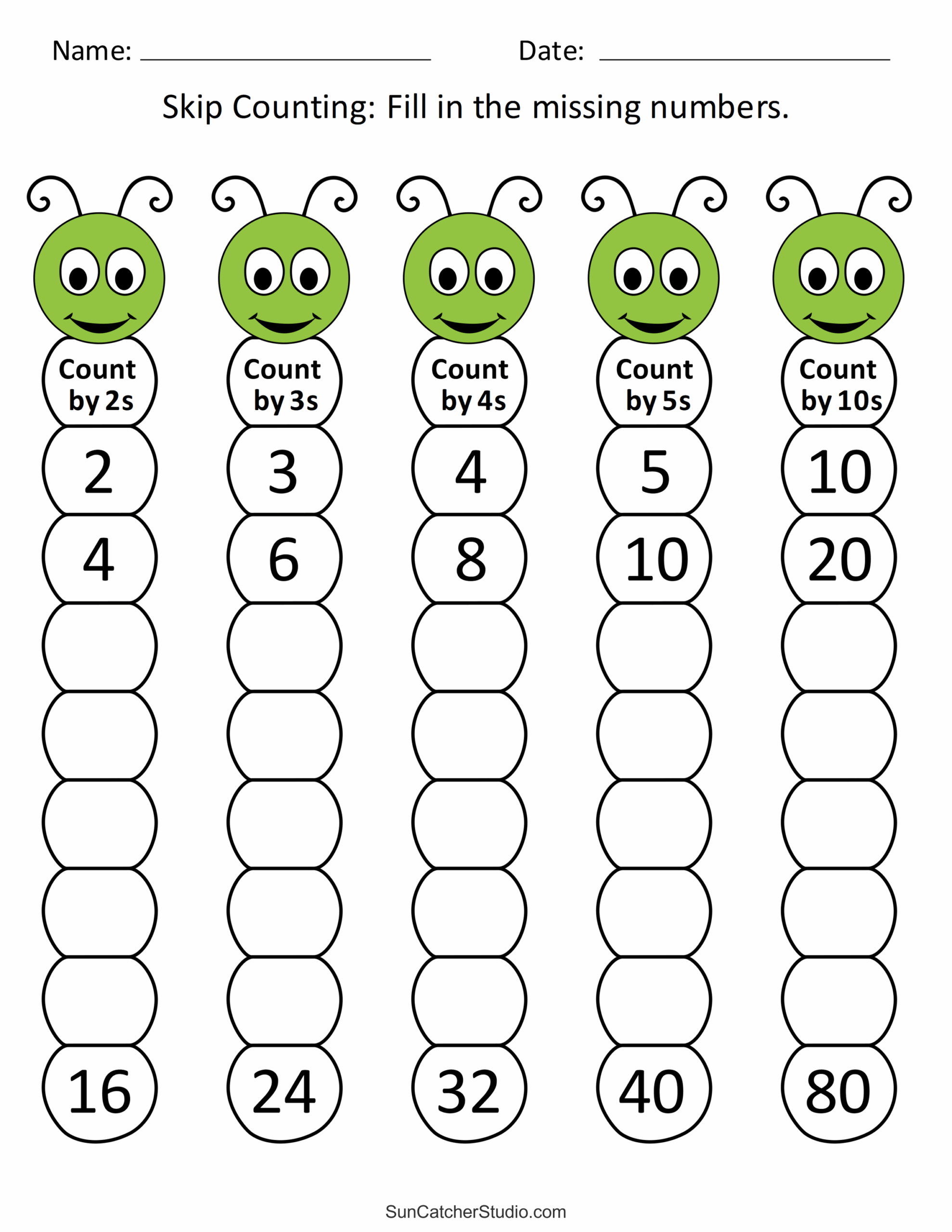 Skip Counting Worksheets And Charts Free Printables Monograms Skip Counting Worksheets And Charts Free Printables Monograms