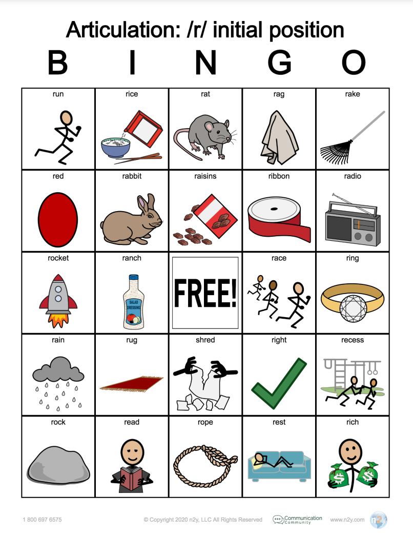 Free Aphasia Worksheets Printable