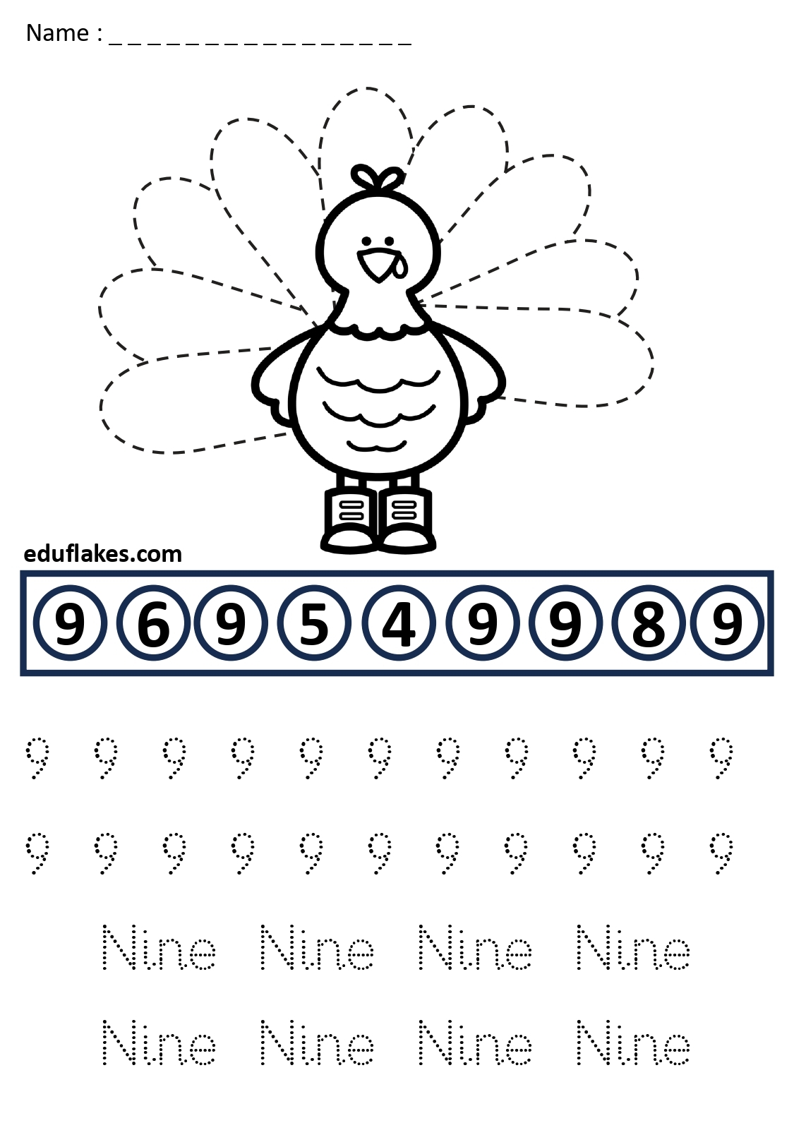 Thanksgiving Feather Counting Activity Free PDF Eduflakes