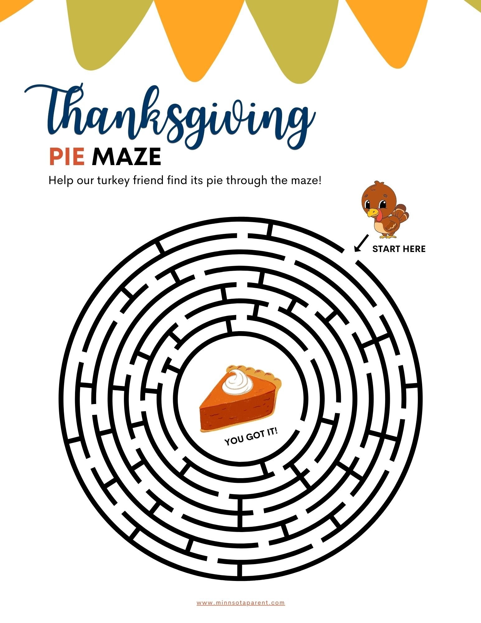 Free Printable Worksheets For Thanksgiving