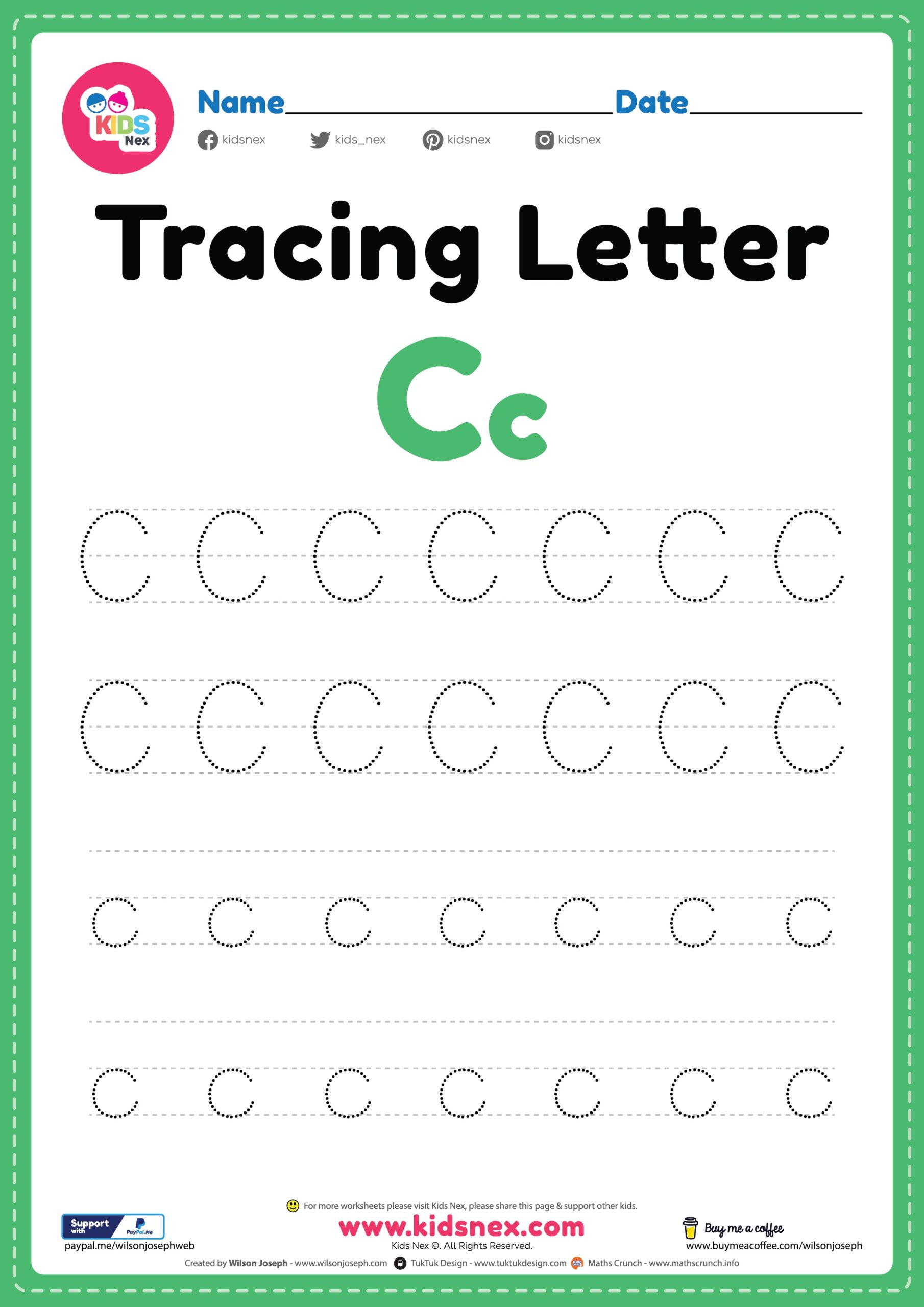 Letter C Worksheets Free Printable Letter C Worksheets Free Printable