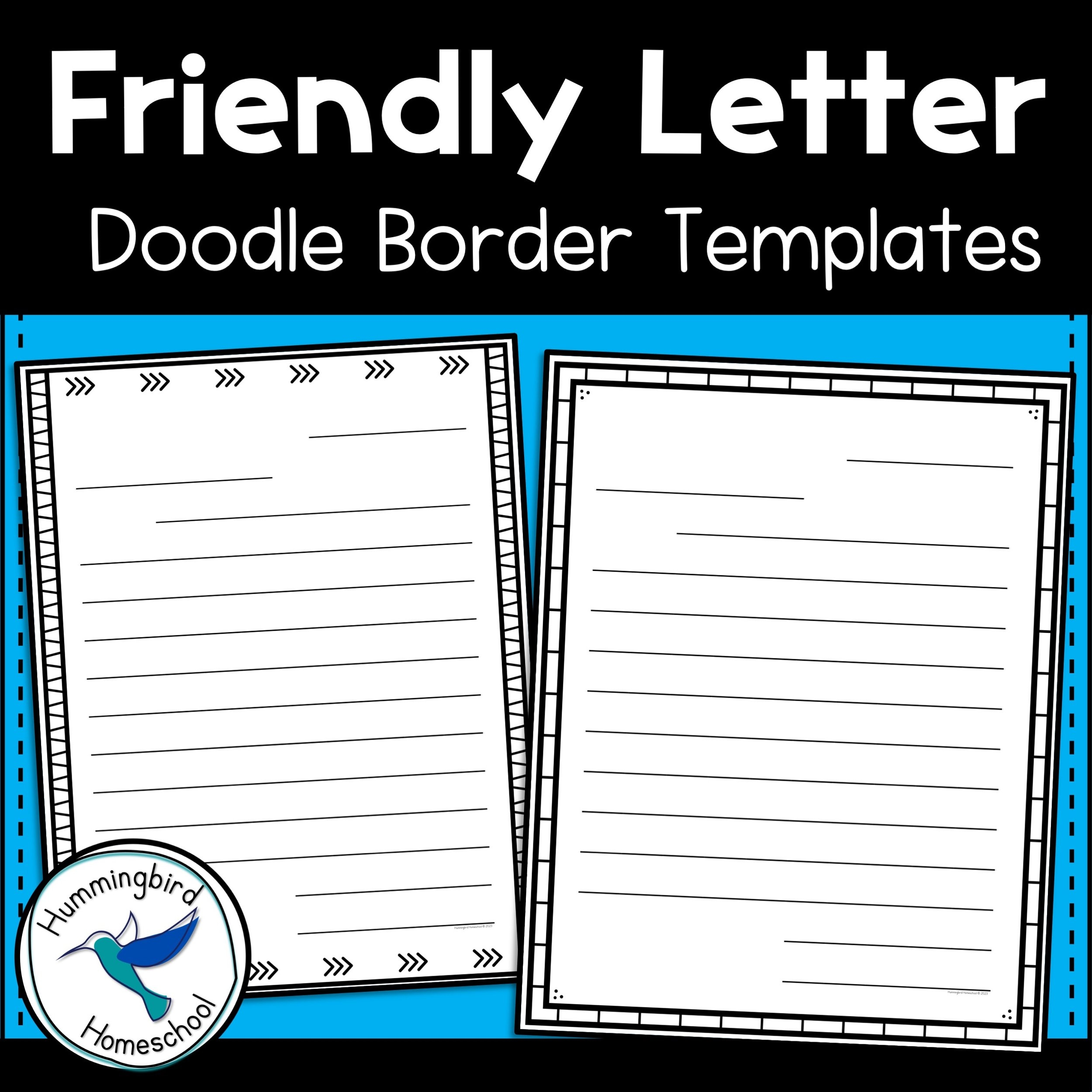 Writing A Friendly Letter Format U0026 Guide For Teaching Kids 