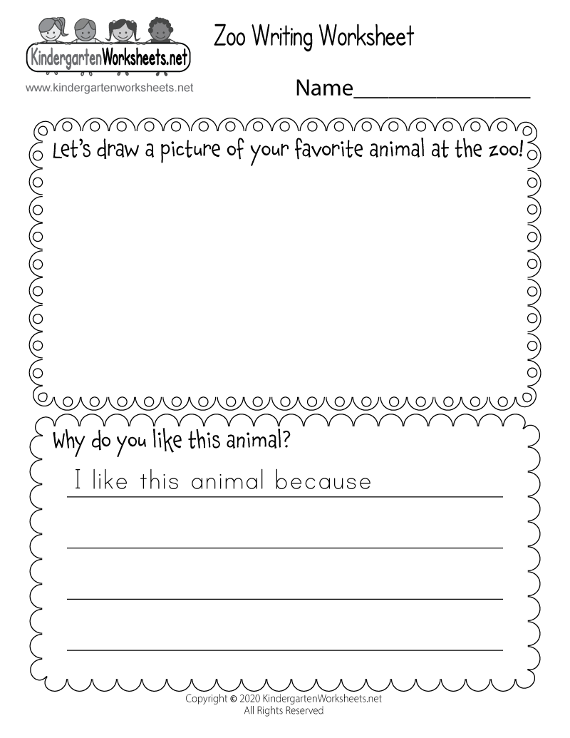 Printable Kindergarten Writing Worksheets Free Printable Kindergarten Writing Worksheets Free