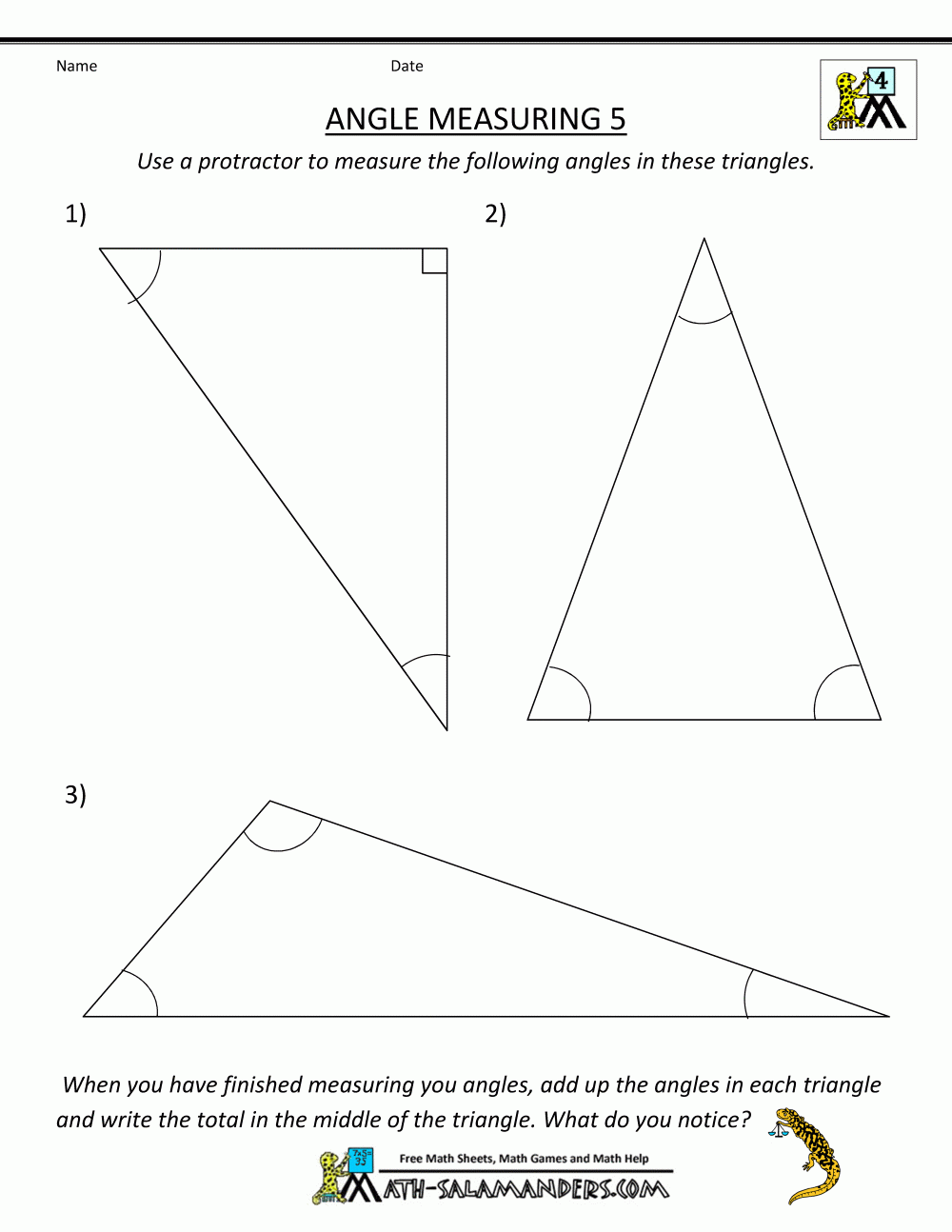 4th Grade Geometry