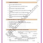7 PAGES OF ADVANCED GRAMMAR EXERCISES WITH A KEY ESL Worksheet 