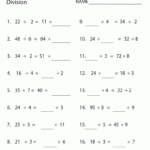9th Grade Math Worksheets