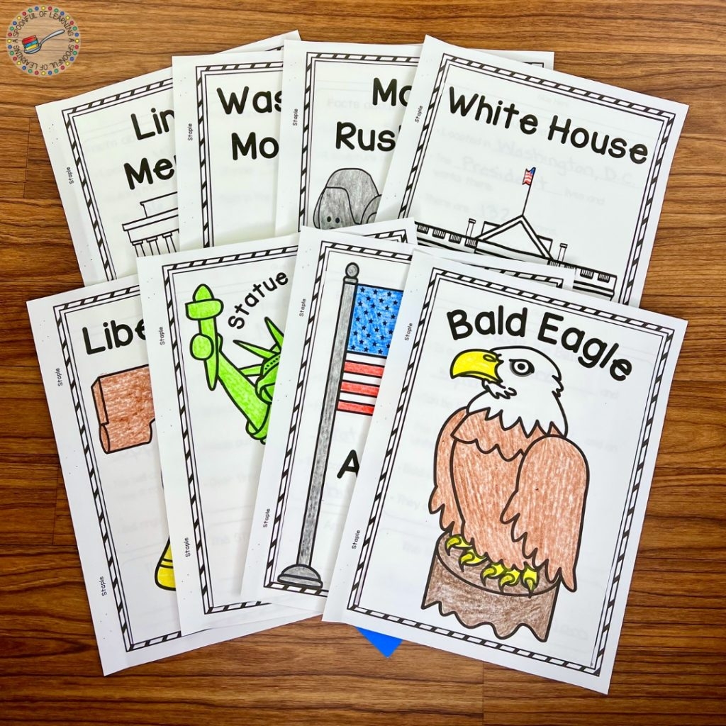 American Symbols Activities For Kindergarten A Spoonful Of Learning