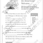 An American Volcano Quick Cloze Passage Printable Skills Sheets 