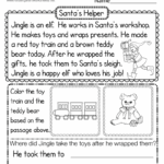 Christmas Reading Worksheet Free Printable Digital U0026 PDF