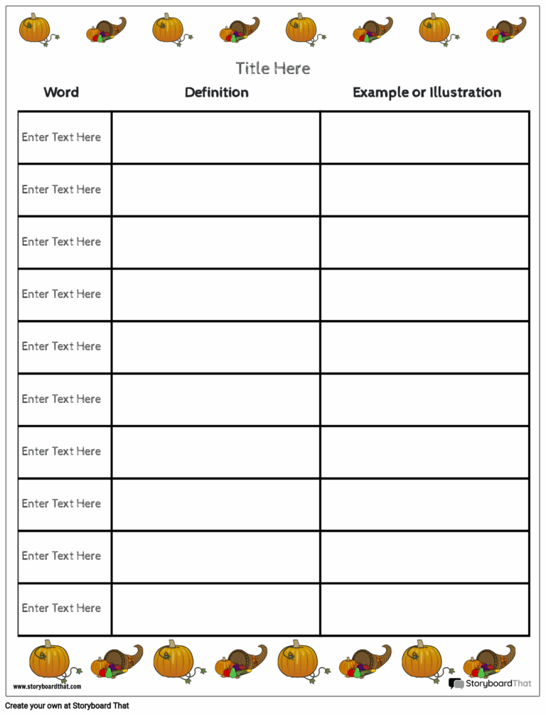 Custom Math Vocabulary Worksheets Free And Printable
