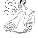 Disney ABC Letters Coloring Pages Free And Easy Print Or Download