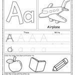 Free Alphabet Printable Worksheets Homemade Heather