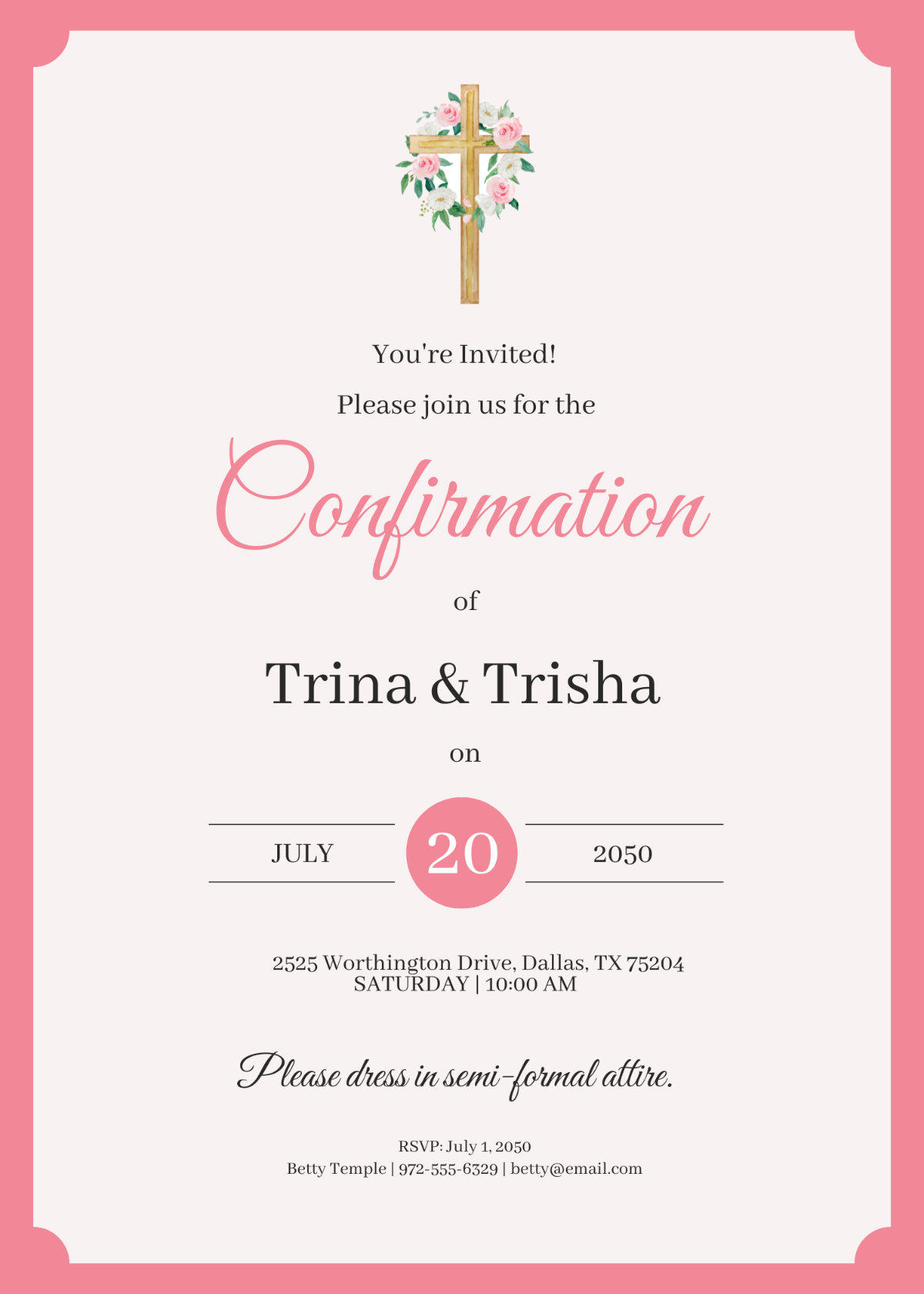Free Printable Confirmation Worksheets