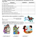 Free Observations And Inferences Worksheet Download Free 
