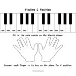 Free Printables C Position Worksheets 4dpianoteaching