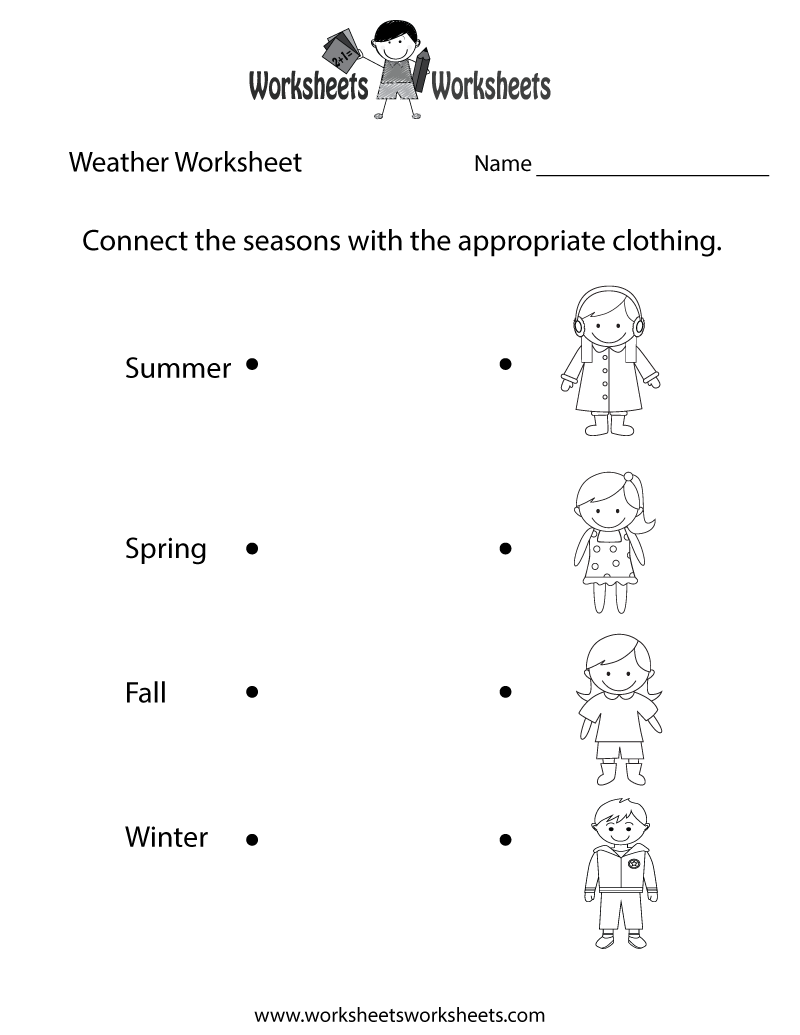 Fun Weather Worksheet Worksheets Worksheets Worksheets Library