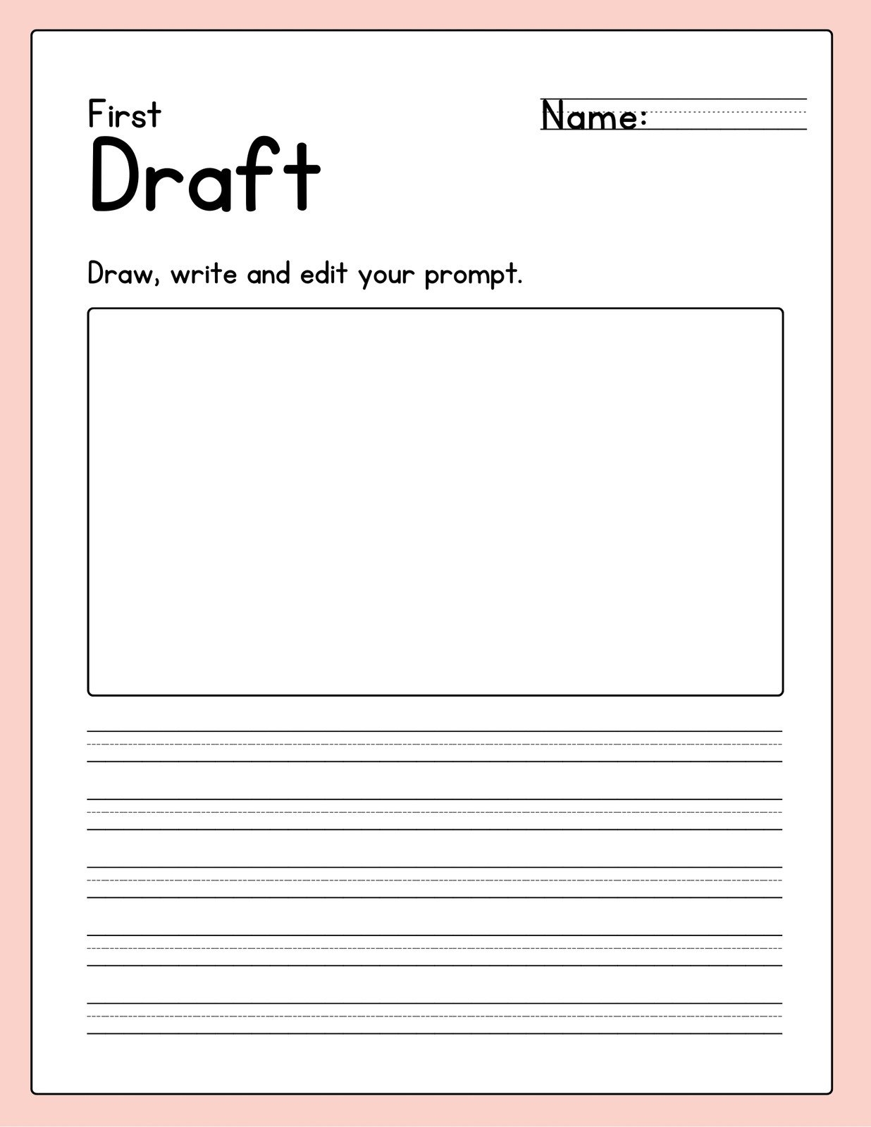 Page 2 Free Printable Customizable English Worksheet Templates 