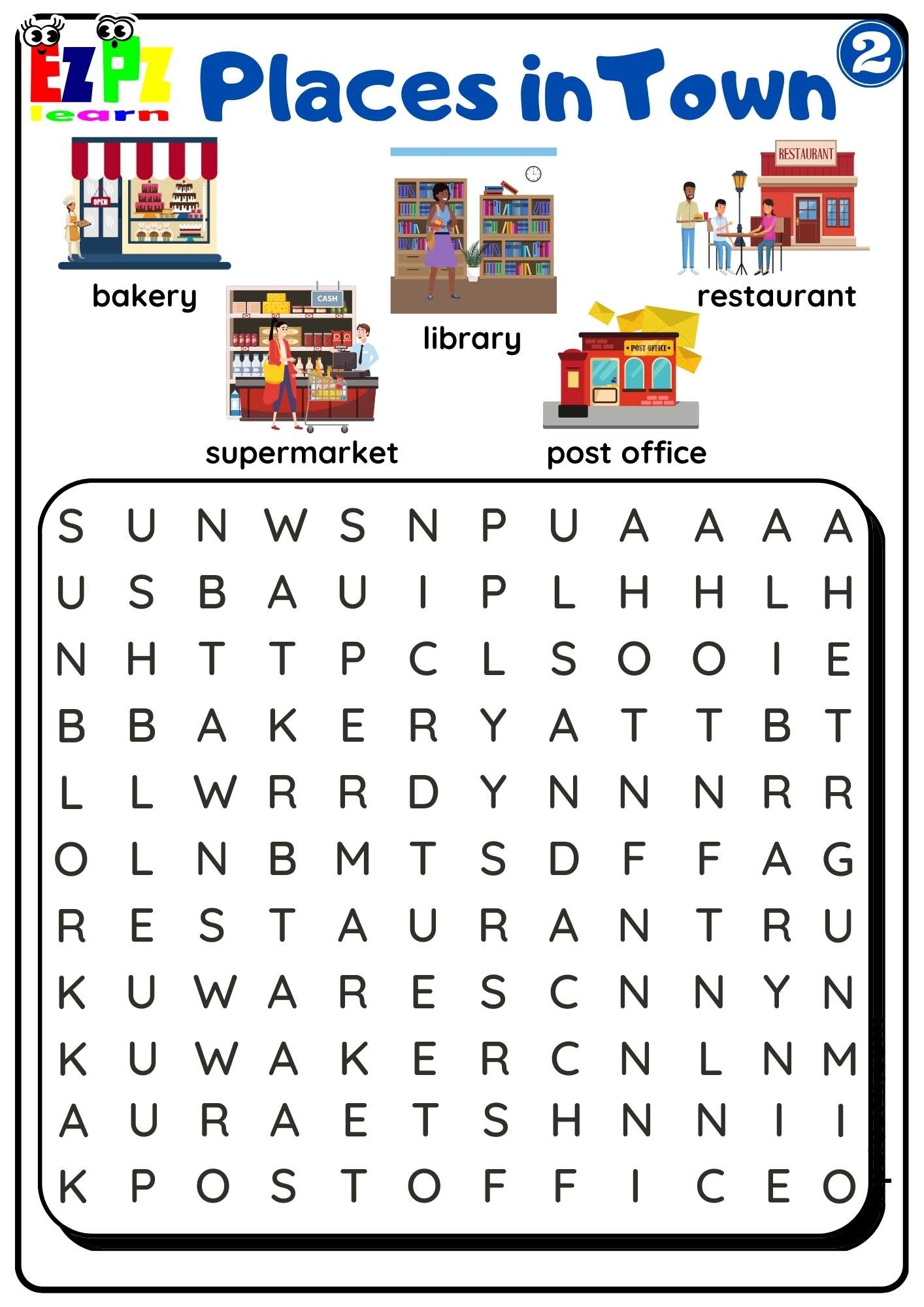 Free Printable English Worksheets Easy Teacher
