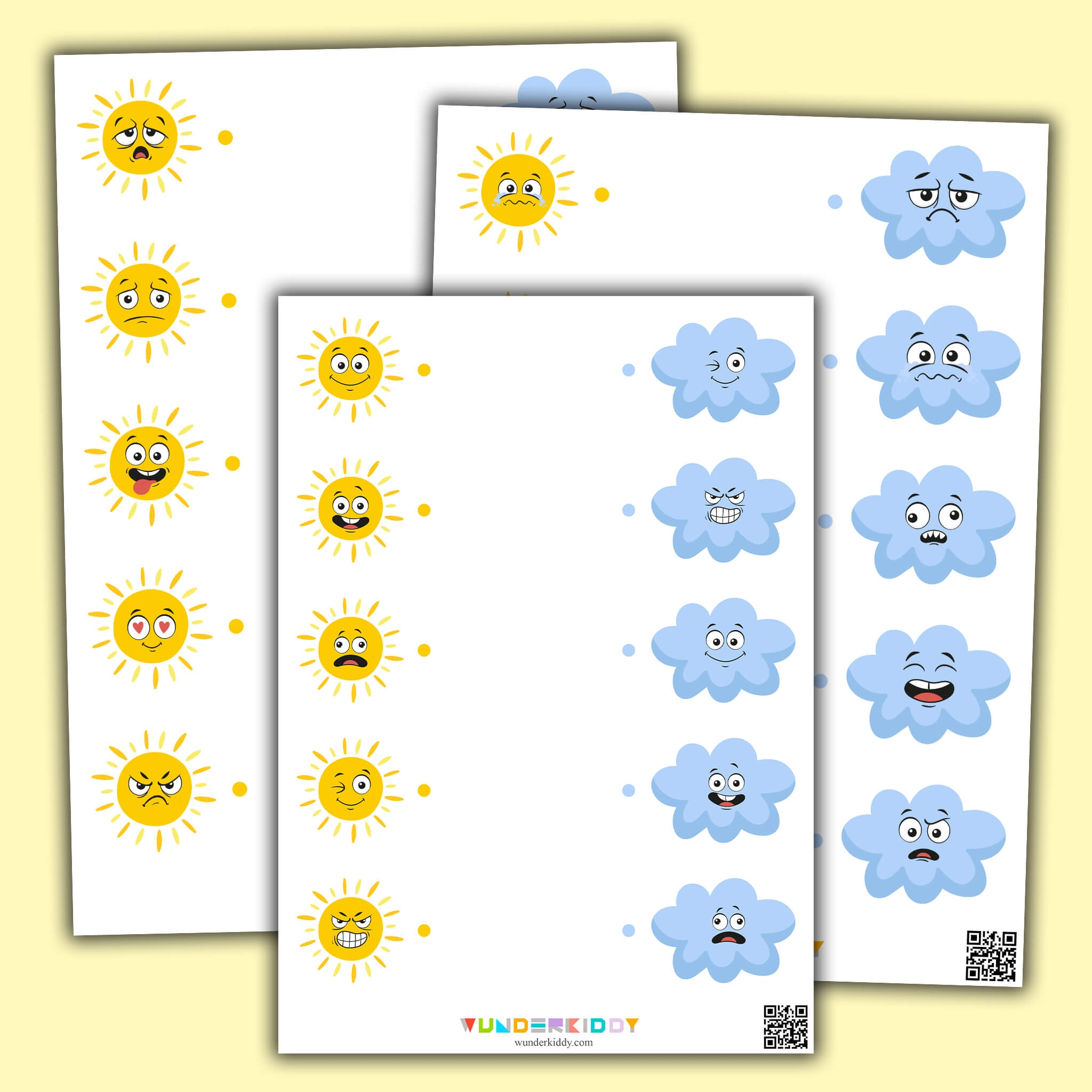Printable Sun Number Tracing Worksheet For Preschool