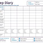 Sleep Diary Sleepwell