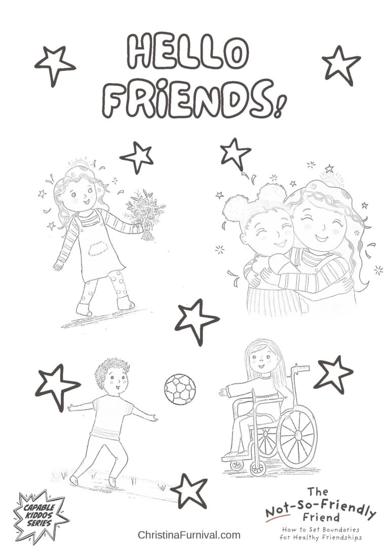 Teaching Kids About Healthy Friendships U0026 Boundaries Worksheets Library